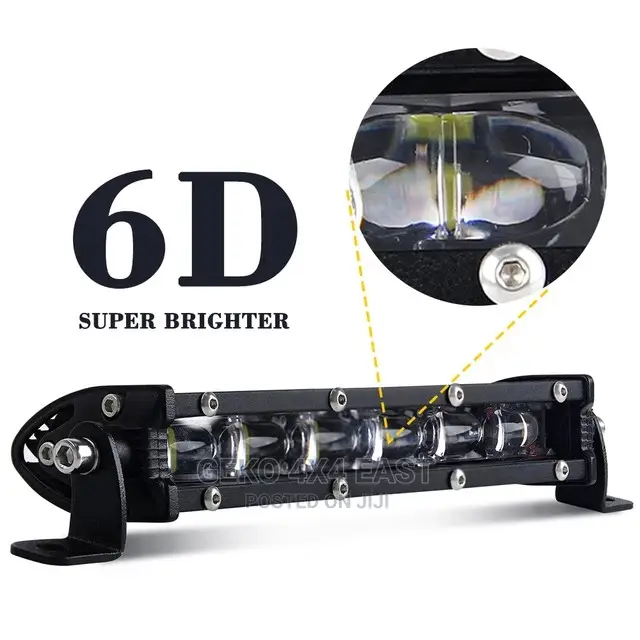 LED BAR, 8 INCH 18W Super Slim Single Row. PAIR 32wattts