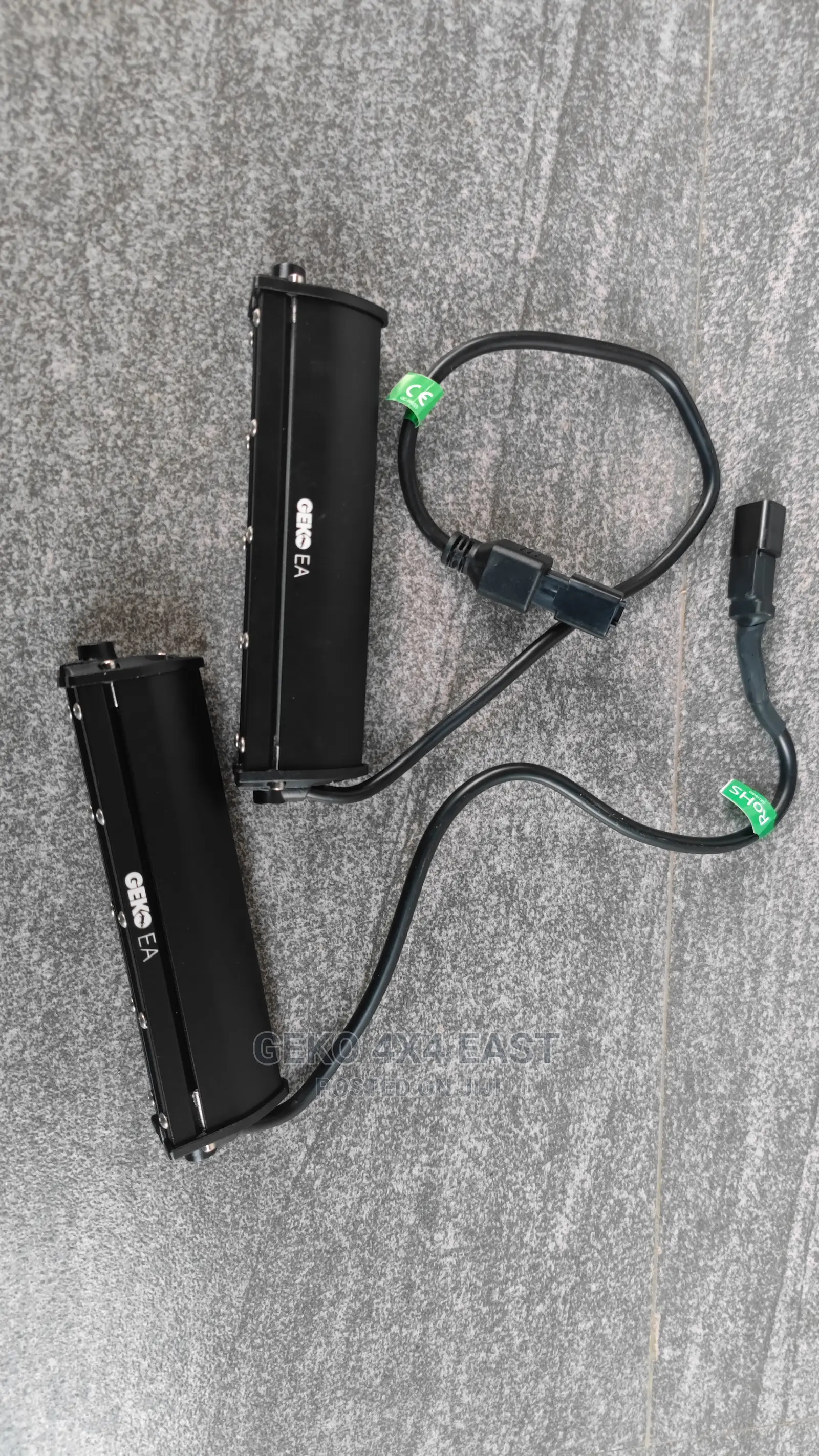 LED BAR, 8 INCH 18W Super Slim Single Row. PAIR 32wattts