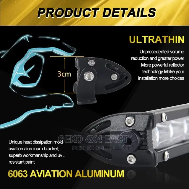 Dual Color 8 Inch 18W Mini LED Bar 1890 Lumen