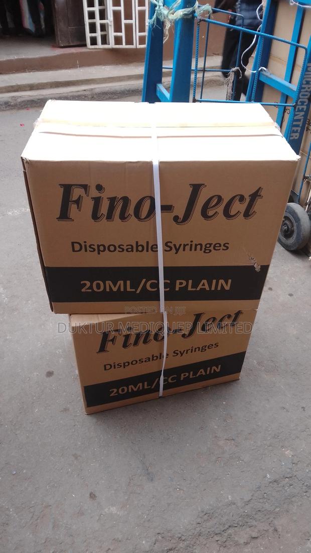 Fino-Ject 20cc Syringe Carton Price Per Packet - main view