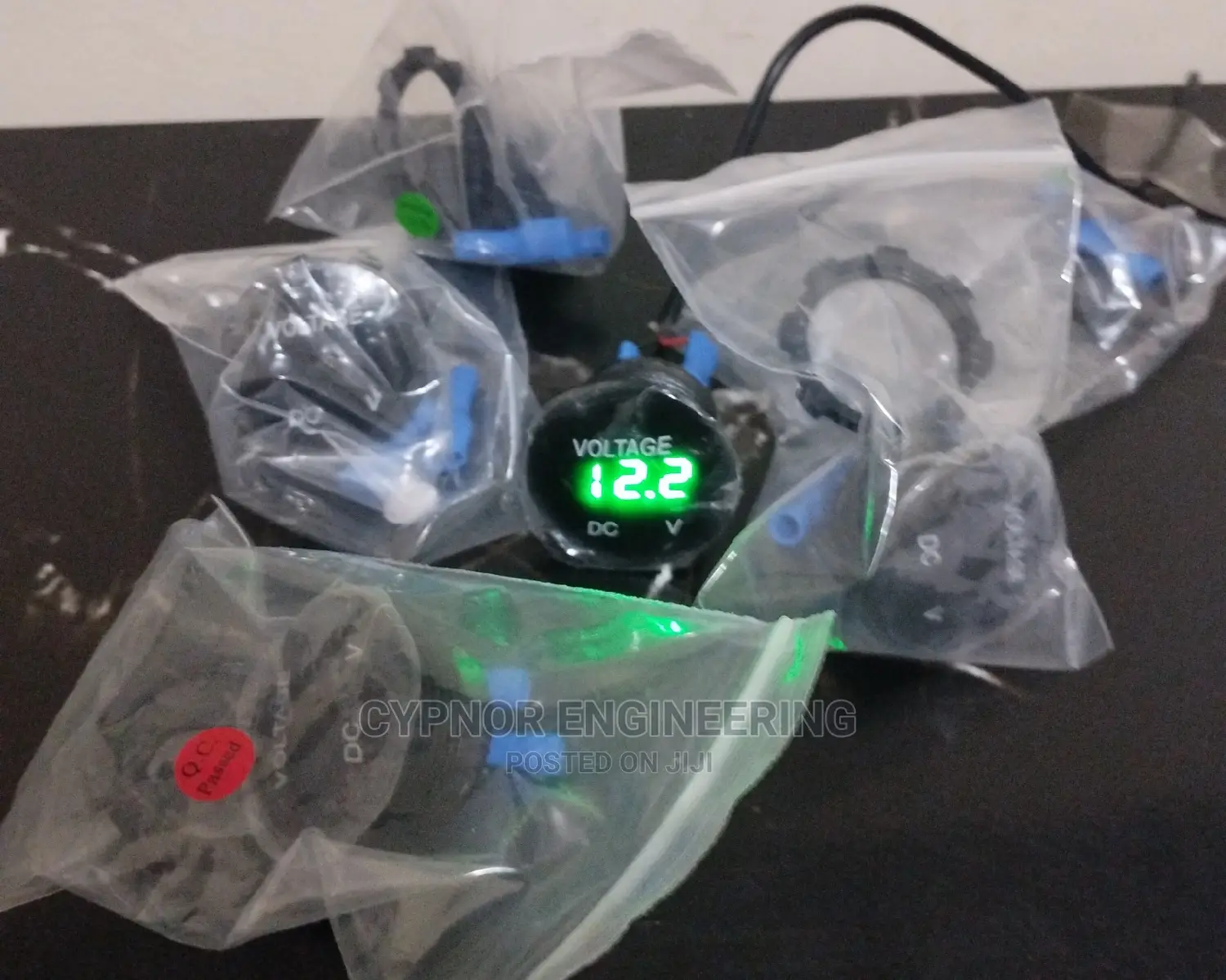 Green LED Voltmeter