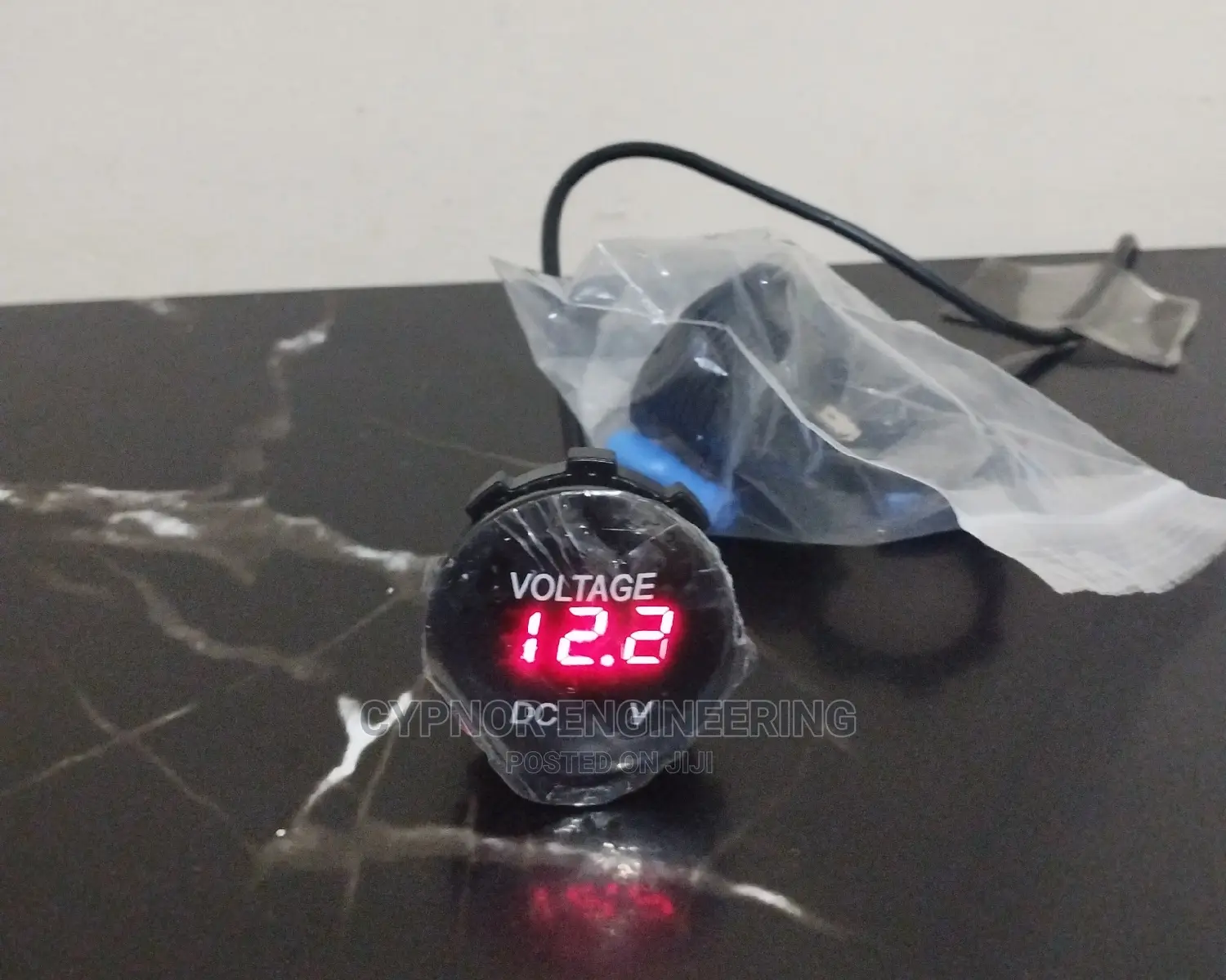 Red Car Voltmeter