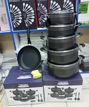 14pc Tornado Non Stick Cookware