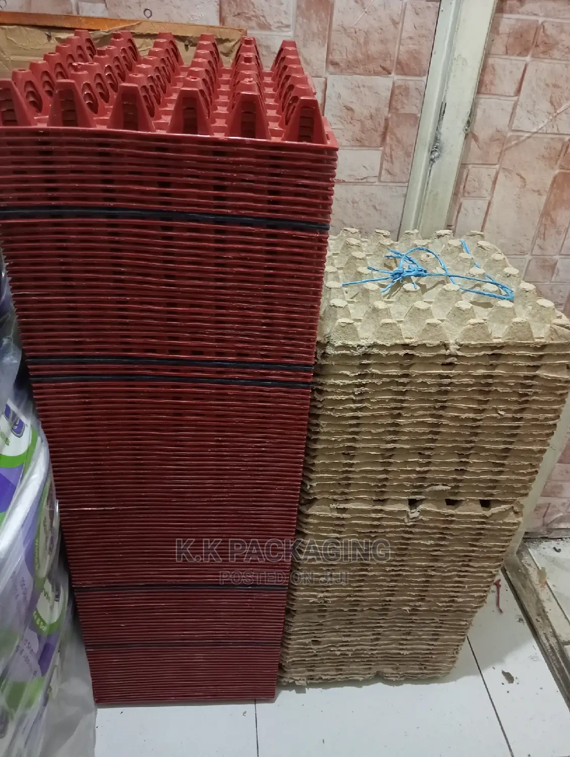 Plastic Egg Trays