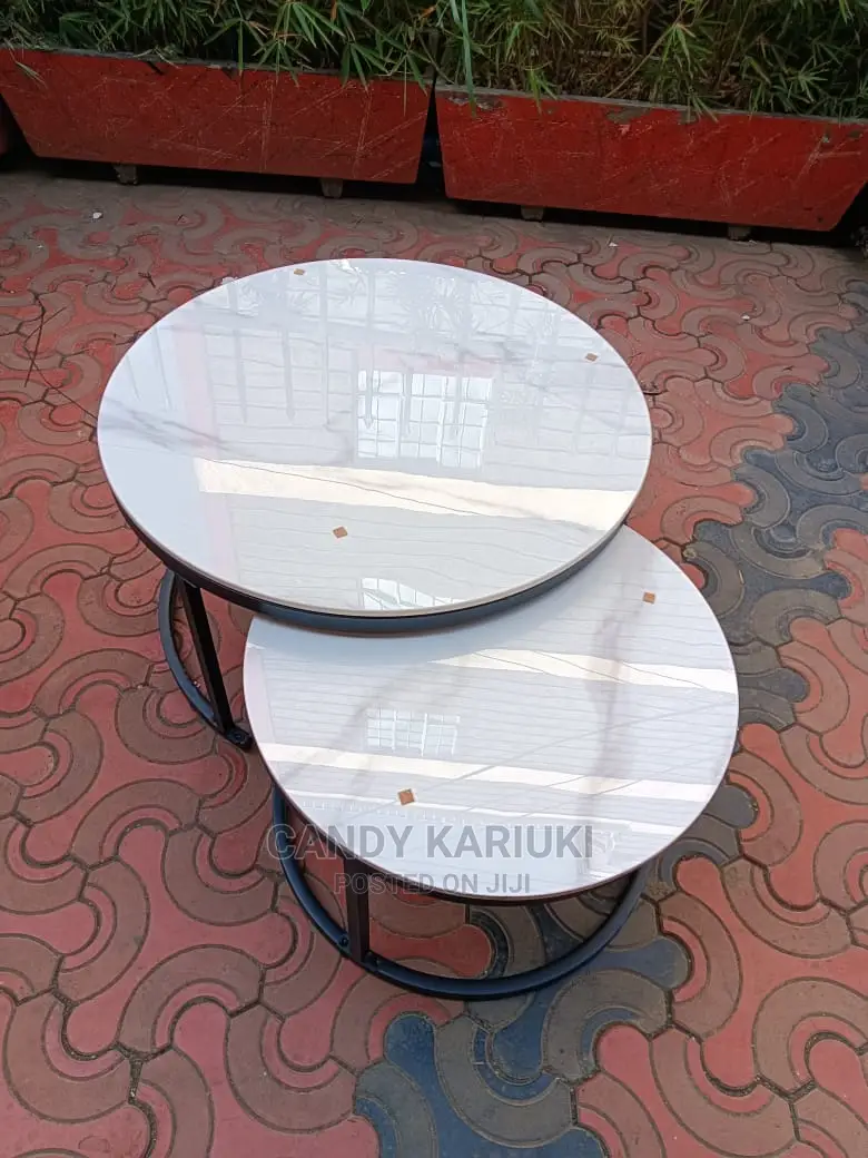 Pure Marble Top Nest Stools