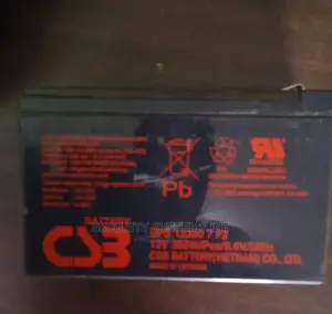 CSB Rechargeable UPS Battery-12v 7ah