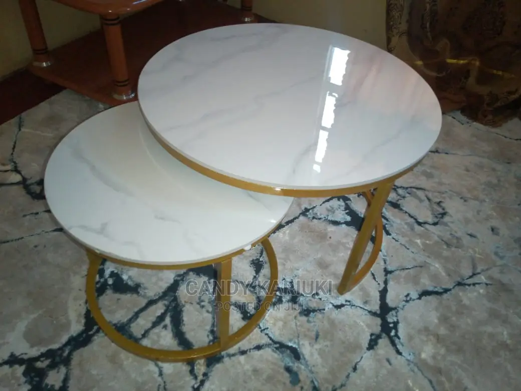 Smart Nest Stools With Pure Marble Top