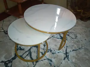 Smart Nest Stools With Pure Marble Top