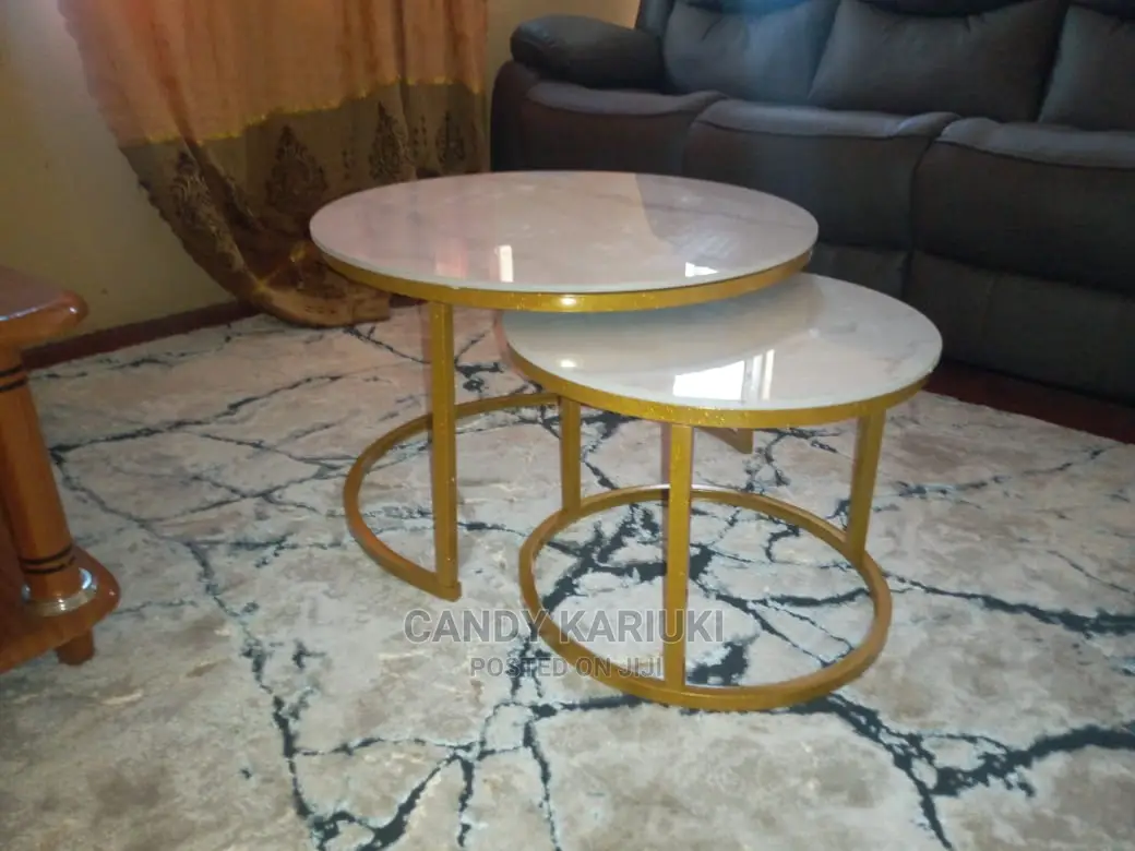Executive Marble Top Nesting Stools