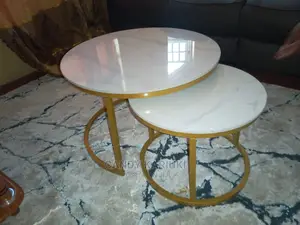 Pure Marble Nesting Stools