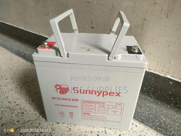 Solar Battery 100ah/20hrs Free Maintenance - main view