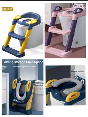 Kids Seat Toilet Trainer* (Has a Soft Cushion) P