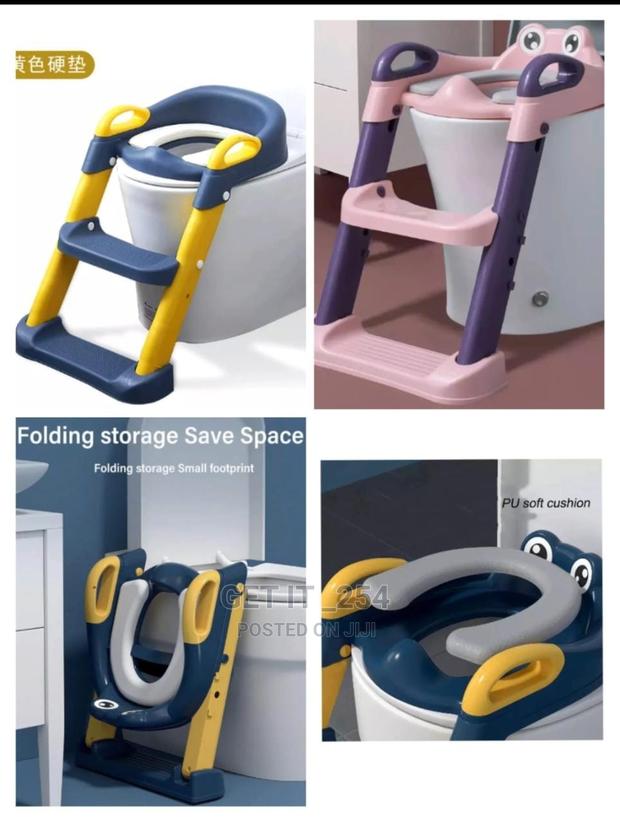 Kids Seat Toilet Trainer* (Has a Soft Cushion) P