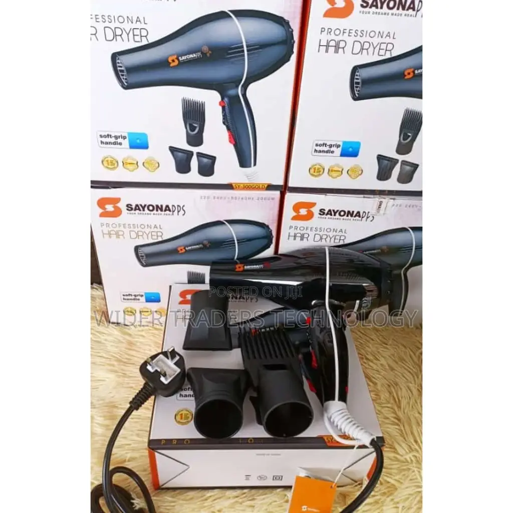 Sayona Professional Classic Hair Blow Dryer 2000 Watts
