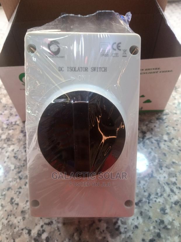 DC Isolator/Pv Disconnect - main view