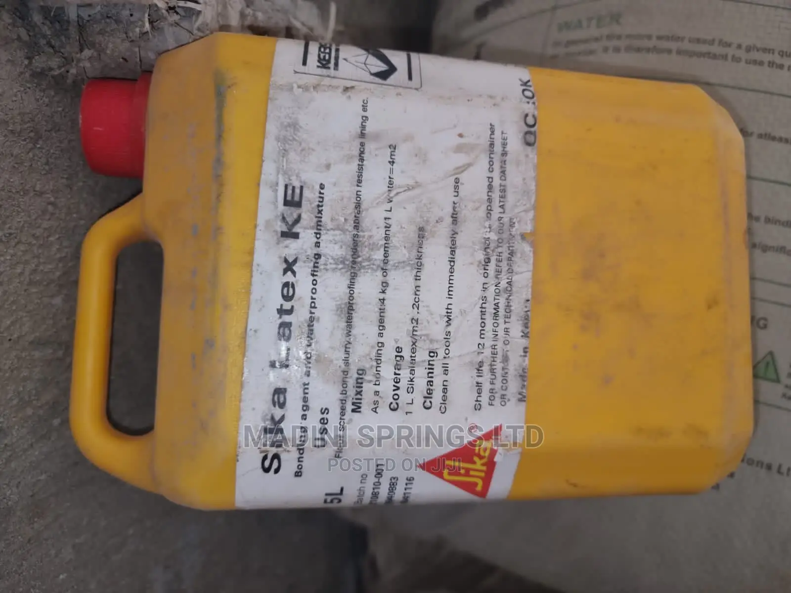 Sika Latex Waterproofing and Bonding Agent