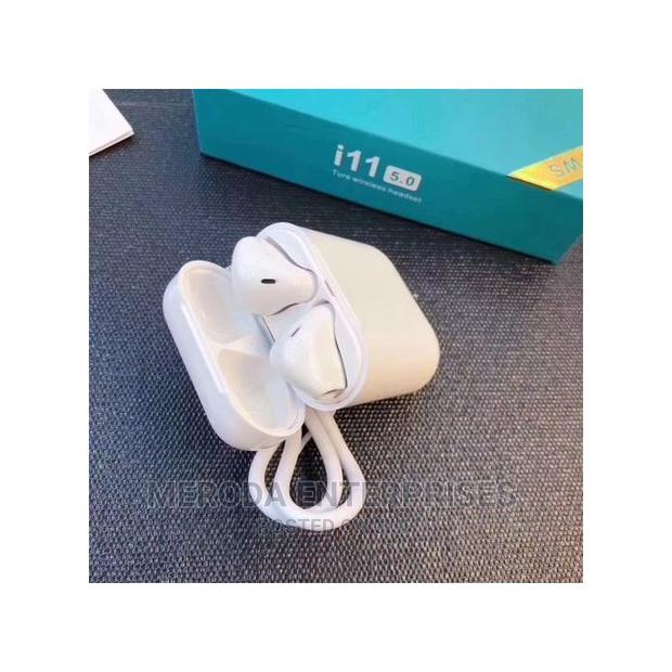 Wireless Bluetooth Headset Long Standby White - thumbnail 3
