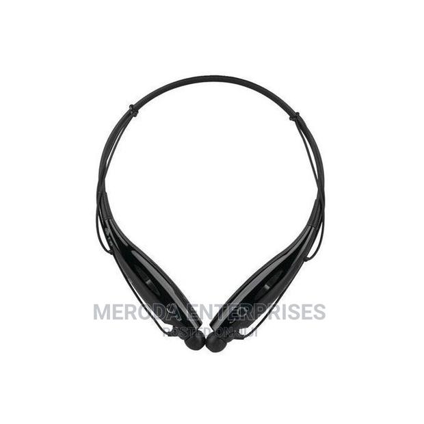 730 Wireless Bluetooth 4.0 Headset Earphone - Black - main view