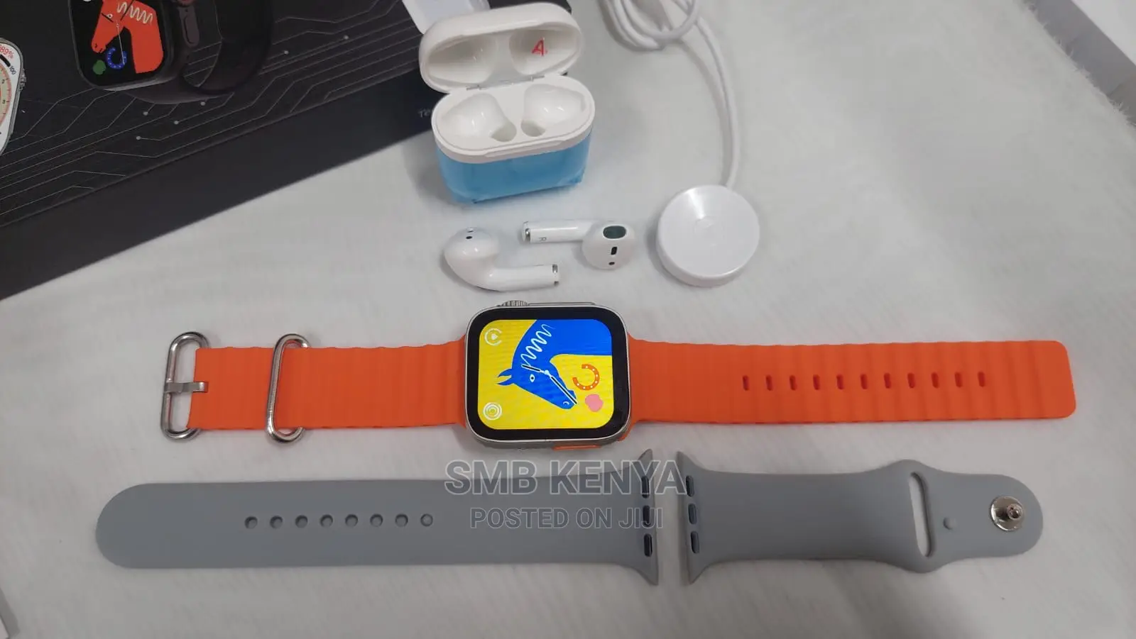 Ultra Full Screen Smart Watch With Airpods (