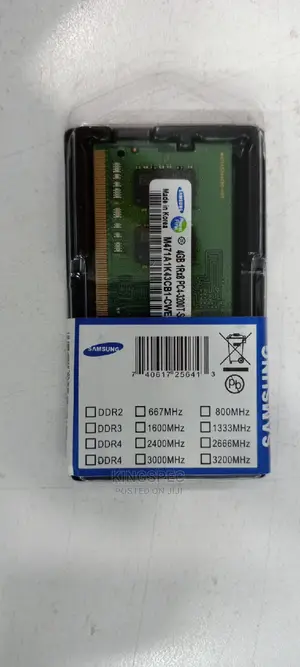 Laptop Memory 4gb Ddr4(Pc4)-3200mhz