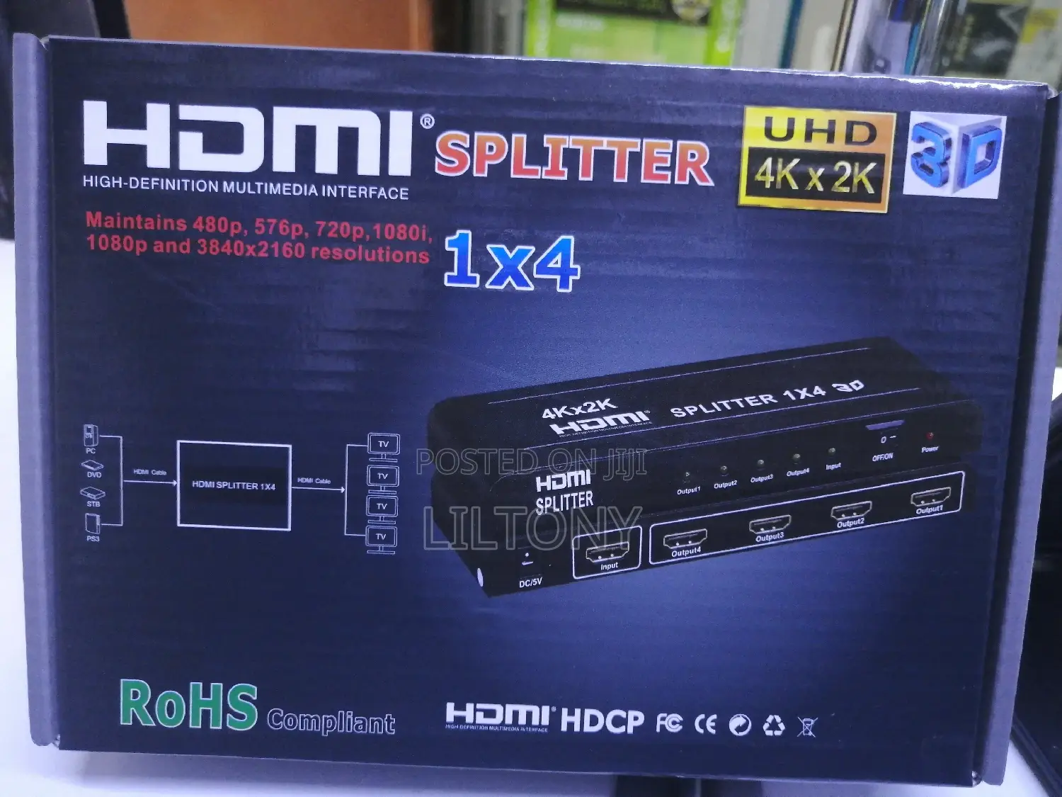  1x4 Hdmi Splitter