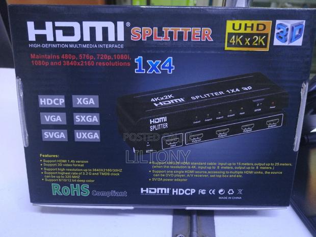  1x4 Hdmi Splitter - thumbnail 2