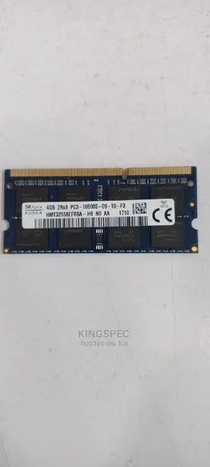 Skhynix Laptop Memory 4GB DDR3 (PC3) 10600mhz(Speed)