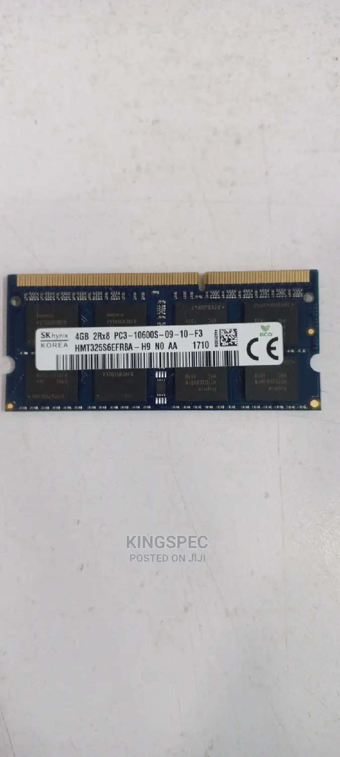 Skhynix Laptop Memory 4GB DDR3 (PC3) 10600mhz(Speed)