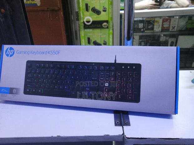 RGB Lighting Back-Lit HP Keyboard - main view