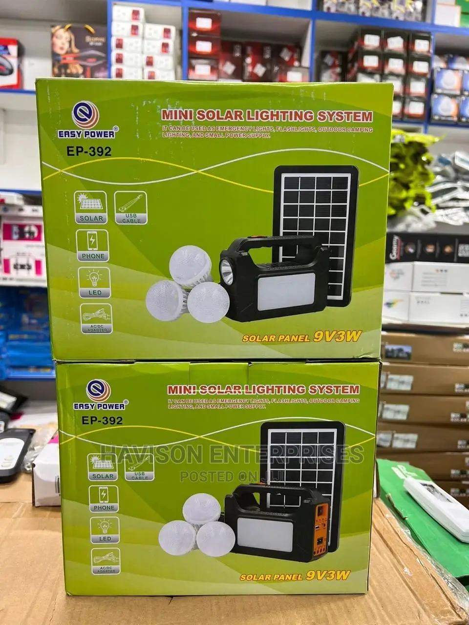Ep-392 Solar Lighting System