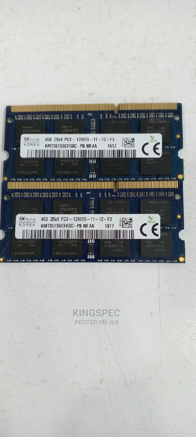 Skhynix Laptop Memory 4GB DDR3 (PC3) 12800mhz(Speed)