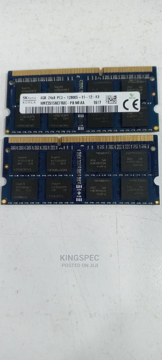 Skhynix Laptop Memory 4GB DDR3 (PC3) 12800mhz(Speed)