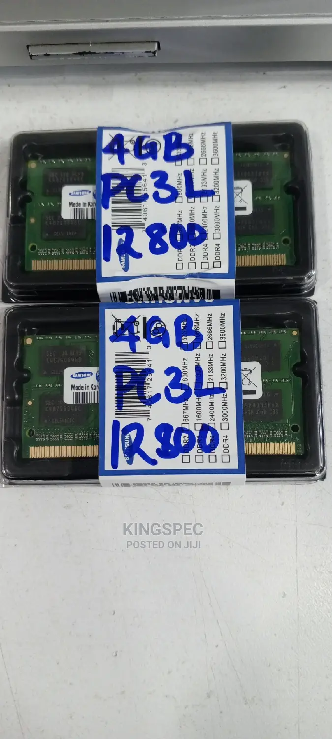 Laptop Memory 4gb Ddr3l (Pc3l)-12800mhz
