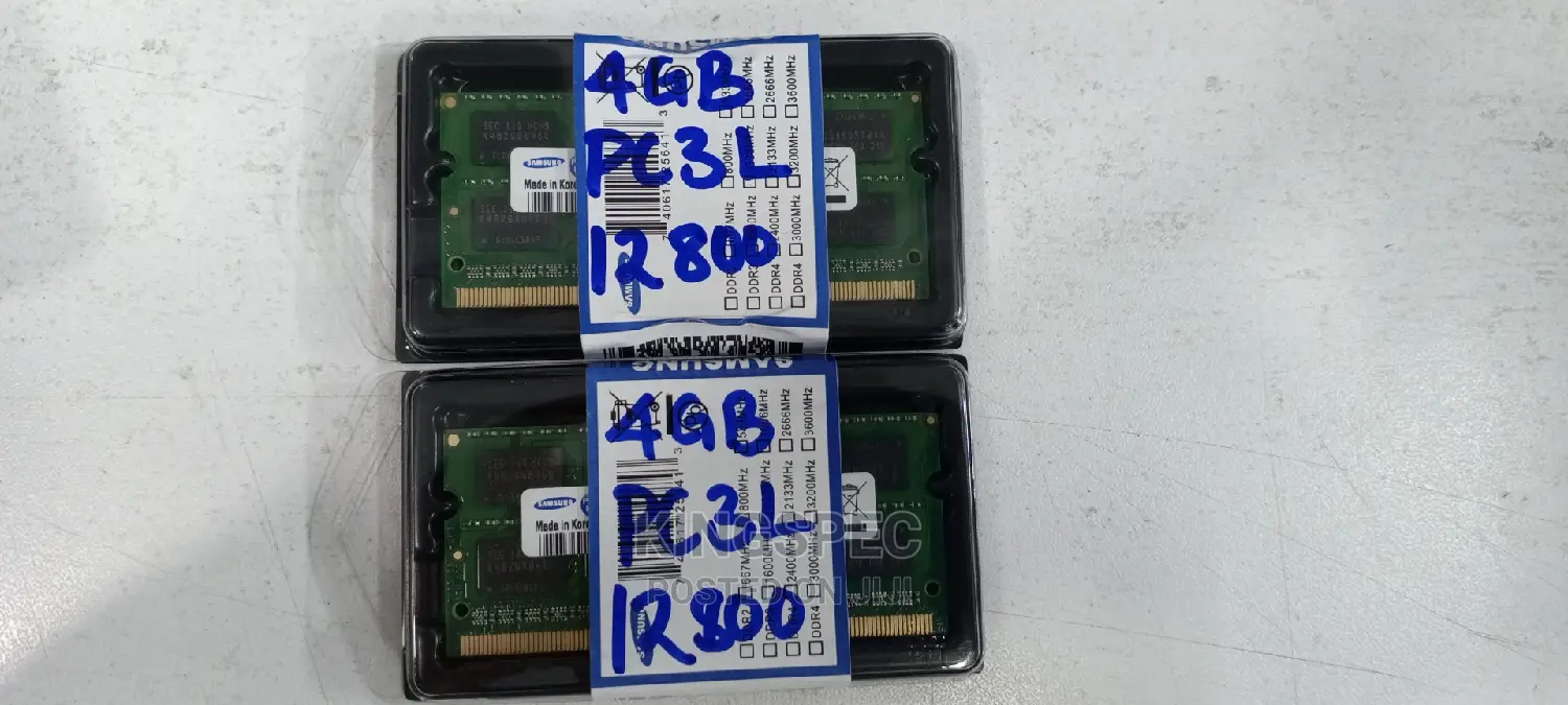 Laptop Memory 4gb Ddr3l (Pc3l)-12800mhz