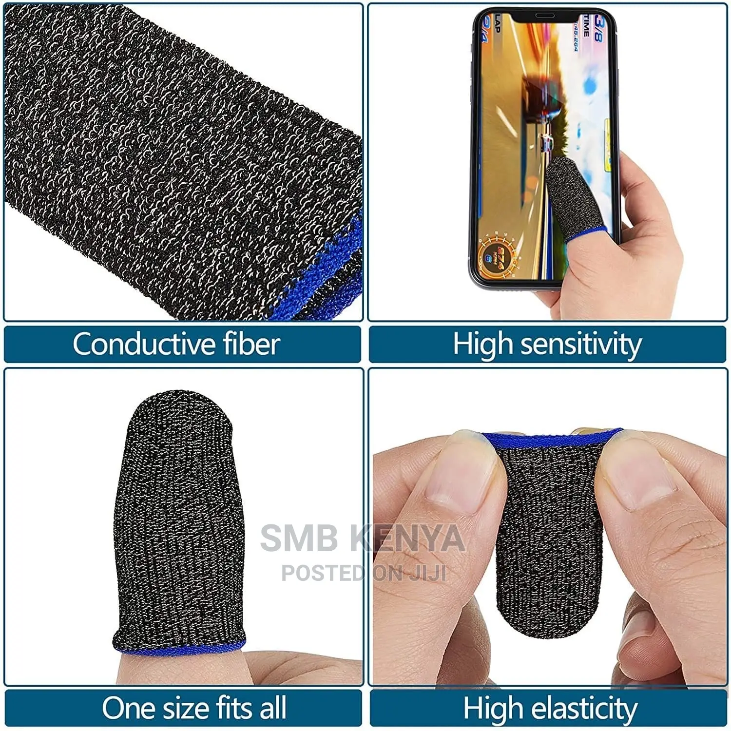 Finger Sleeves for Mobile Gaming