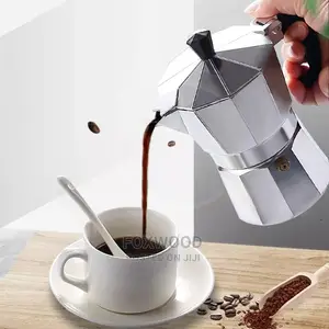 300ML Aluminum Mocha Coffee Pot