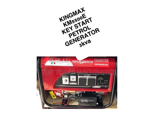 Kingmax Keystart Petrol Generator Km5500e 3.5kva - main view