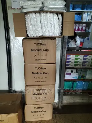 White Medical Hairnets/ Medical Cap