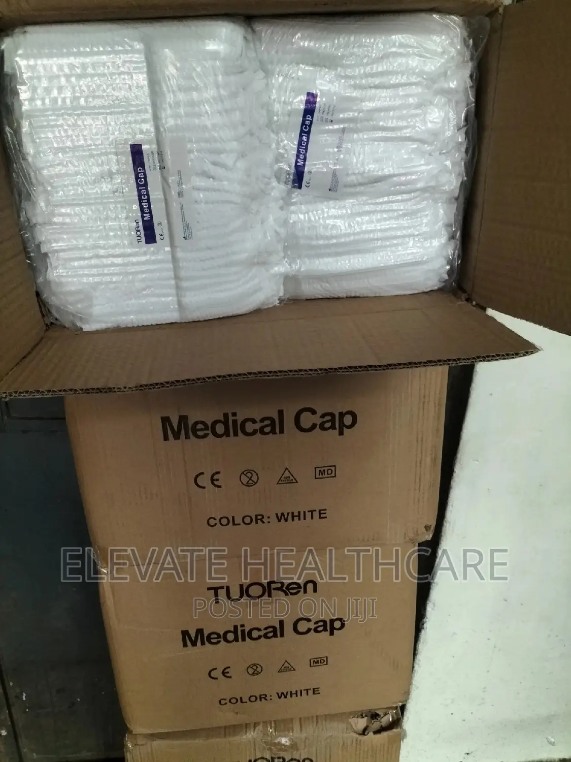 White Medical Hairnets/ Medical Cap