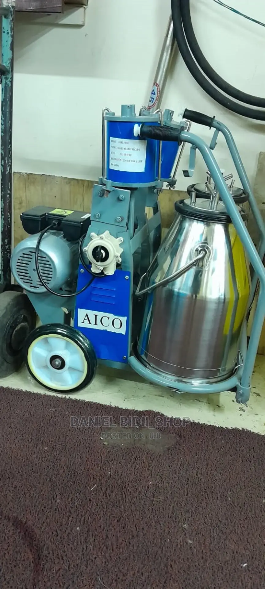 Aico 1.5kw Double Two Cow Milking Machine