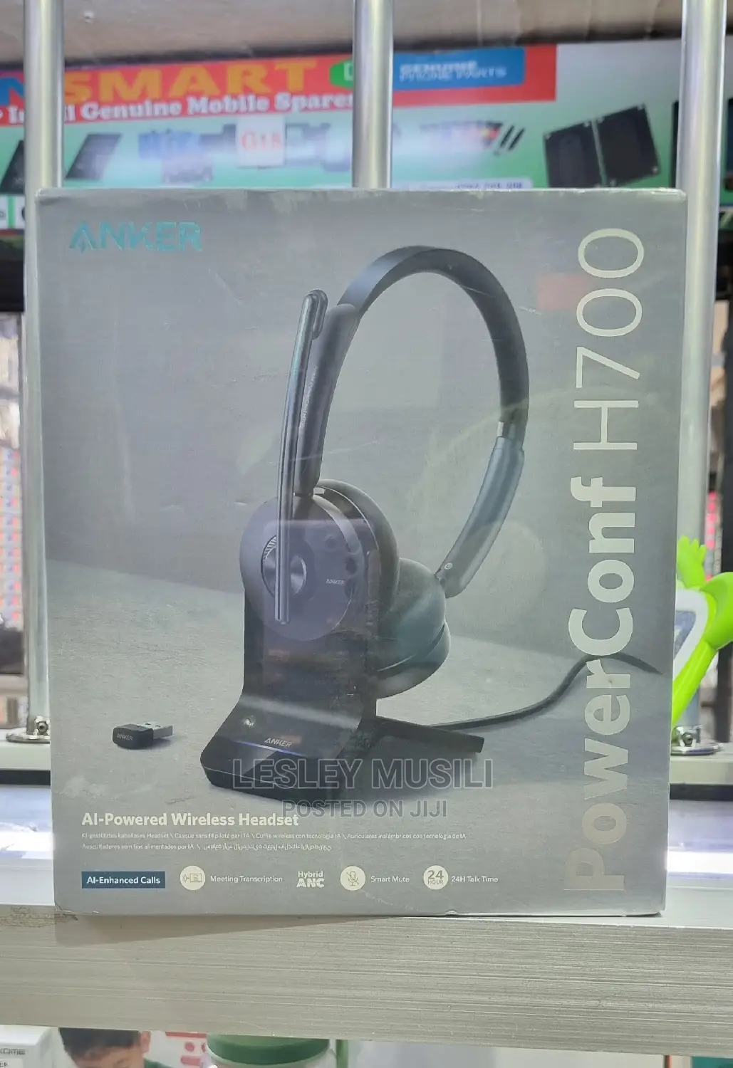 Anker Powerconf H700 With Charging Stand, Bluetooth Headset