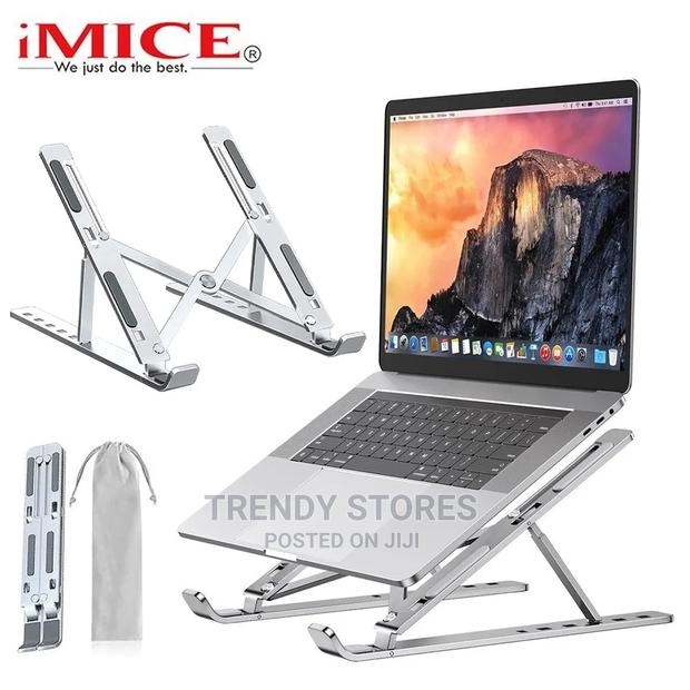 Portable Foldable Laptop Stand - Alluminium - main view
