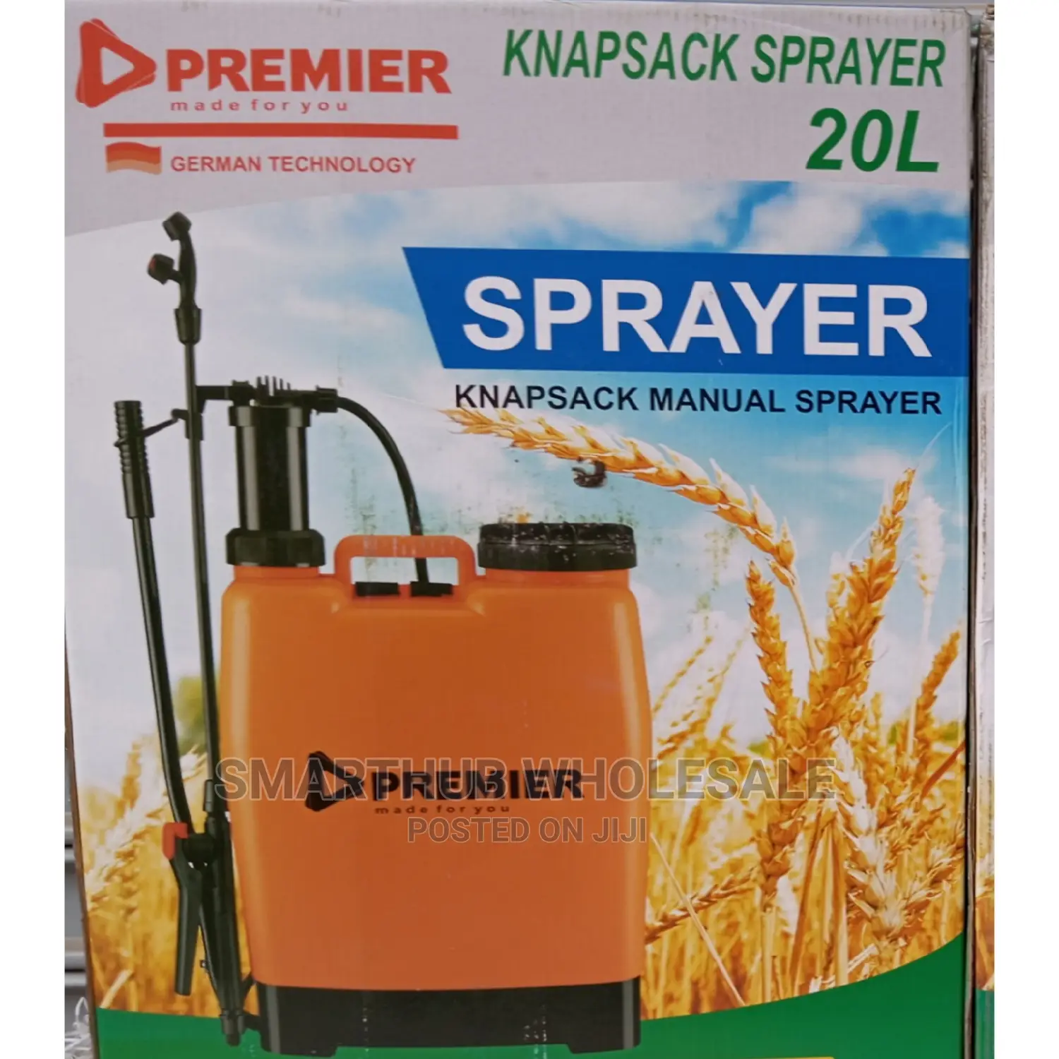 Knapsack Manual Sprayer Tank Capacity 20l