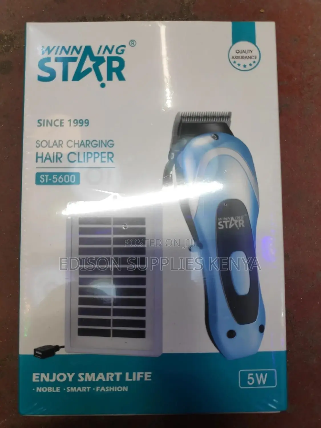 DC Solar SHAVER Hair Clipper Solar Rechargeable Shaving Mach