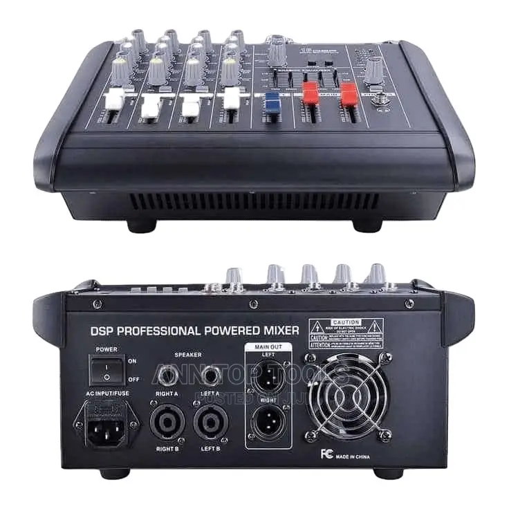 4 Channel Powered Mixer