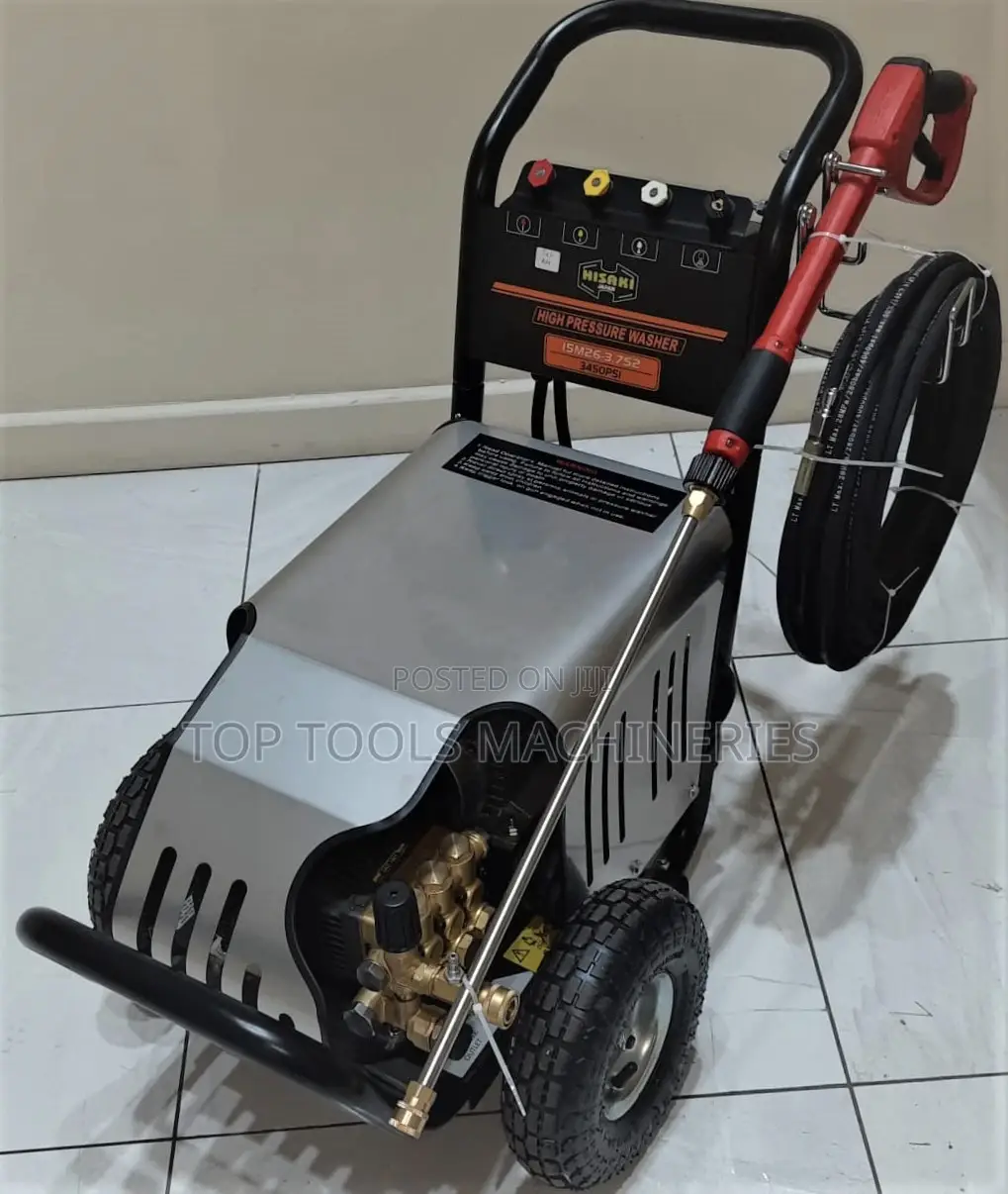 Hisaki Japan 15M26 Electric Pressure Washer 3450psi 5hp Moto