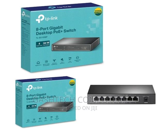 Tp-Link 8-Port Gigabit Desktop Switch With 4-Port Poe+ - TL-