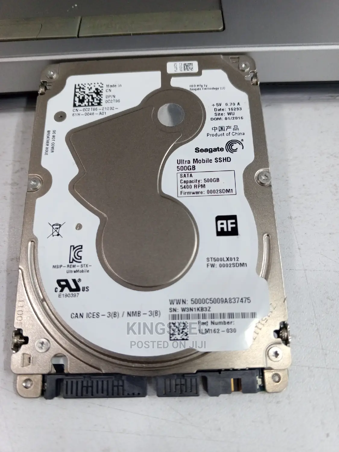 Seagate Laptop Harddisk 500GB