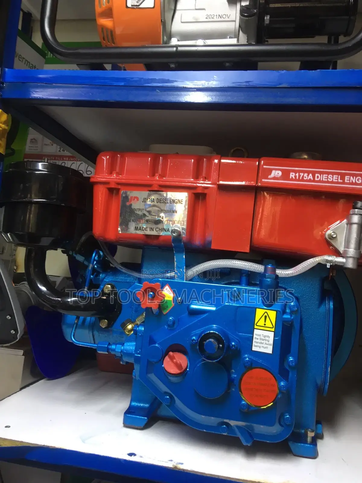 JIADI JD Manual Diesel Engines Water Cooled JD175A 22HP