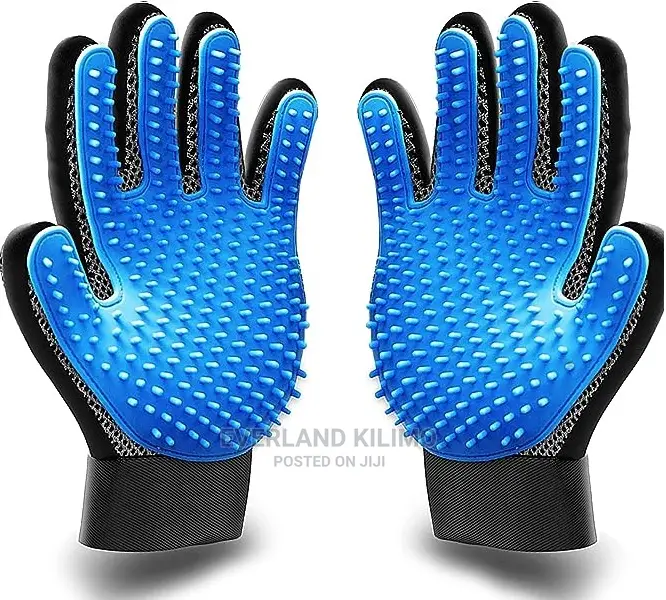 Pet Hand Grooming Showering Glove